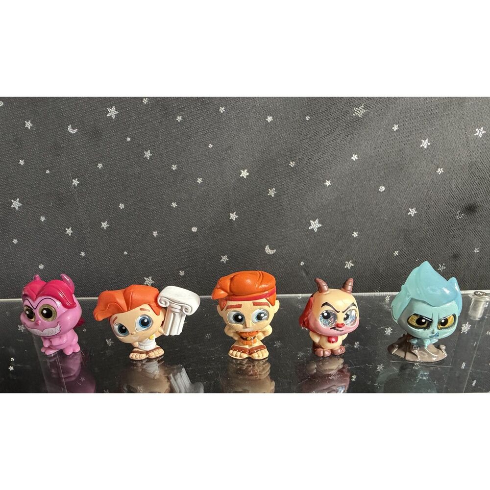Hercules Doorables Figure Lot, Disney Mini Figures